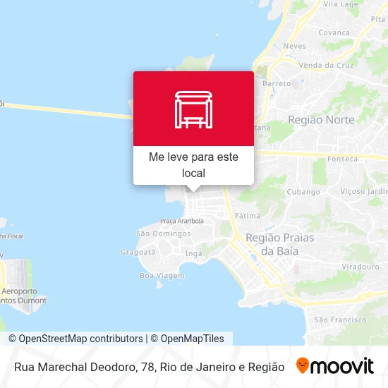 Rua Marechal Deodoro, 78 mapa
