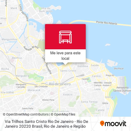 Via Trilhos Santo Cristo Rio De Janeiro - Rio De Janeiro 20220 Brasil mapa
