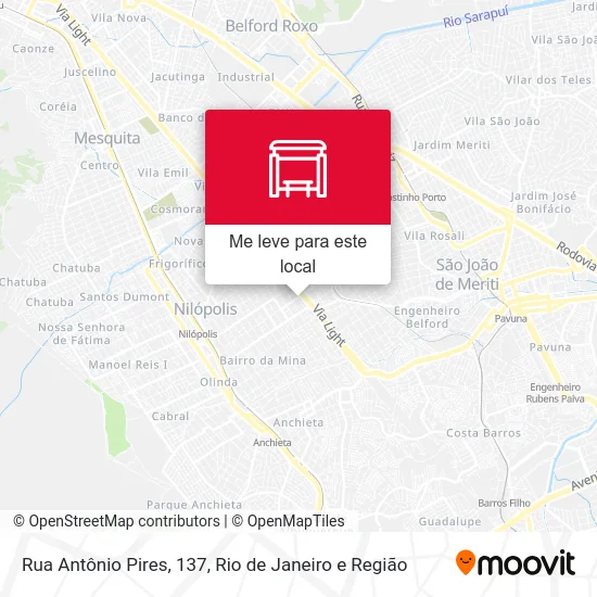 Rua Antônio Pires, 137 mapa