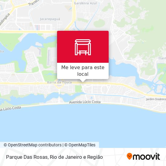 Parque Das Rosas mapa