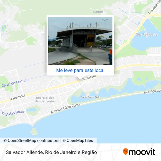 Salvador Allende mapa