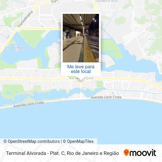 Terminal Alvorada - Plat. C mapa
