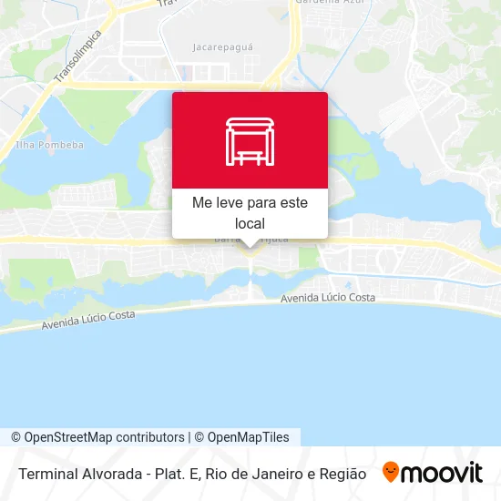 Terminal Alvorada - Plat. E mapa