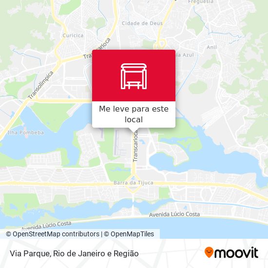 Via Parque mapa