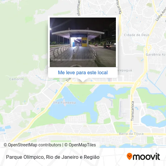Parque Olímpico mapa