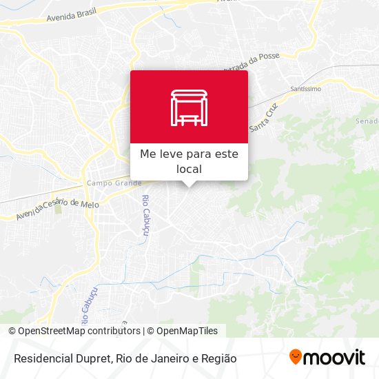 Residencial Dupret mapa