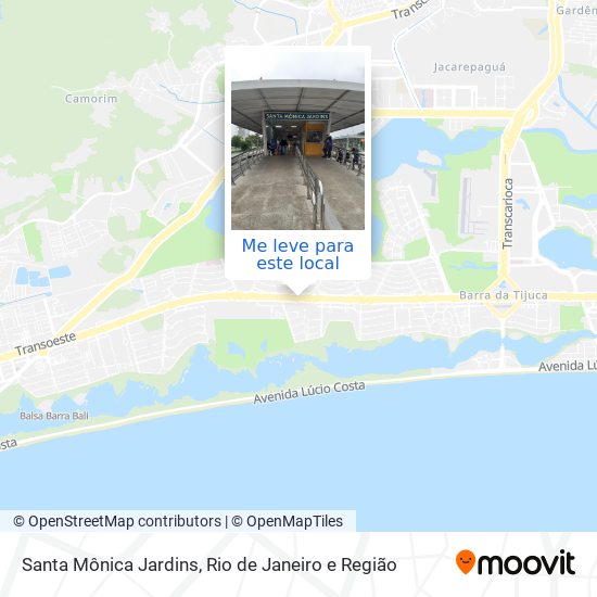 Santa Mônica Jardins mapa