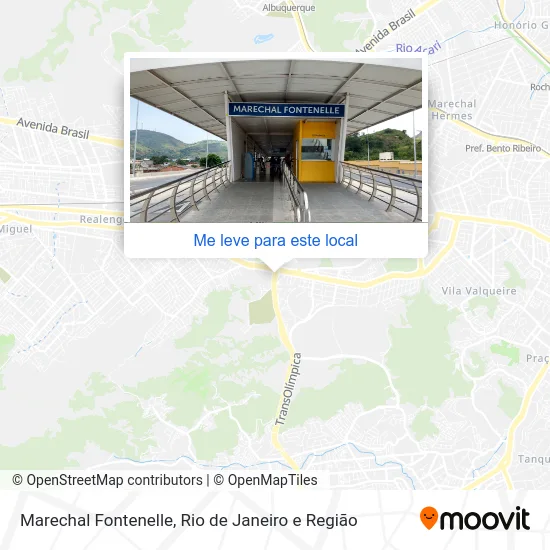 Marechal Fontenelle mapa