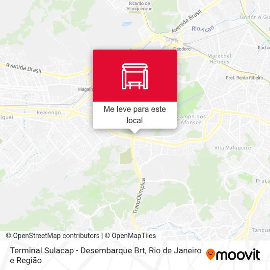Terminal Sulacap - Desembarque Brt mapa