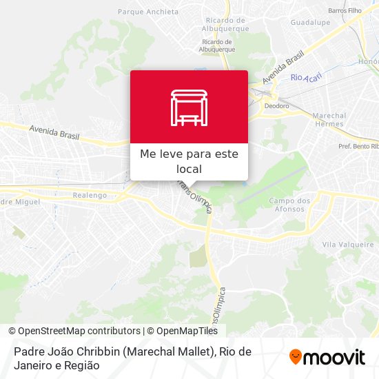 Padre João Chribbin (Marechal Mallet) mapa