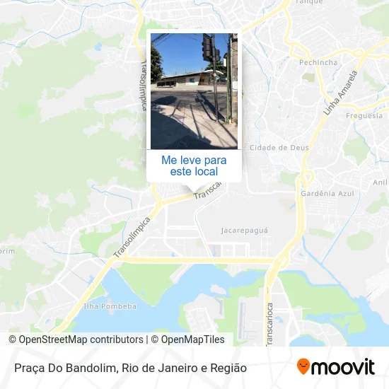 Praça Do Bandolim mapa