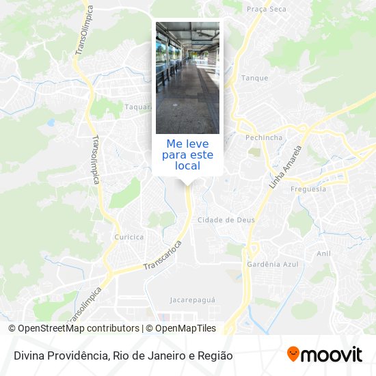 Divina Providência mapa