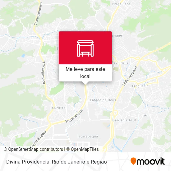 Divina Providência mapa