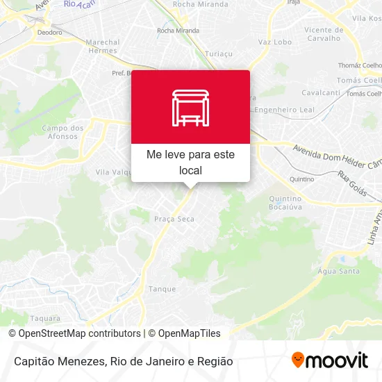 Capitão Menezes mapa