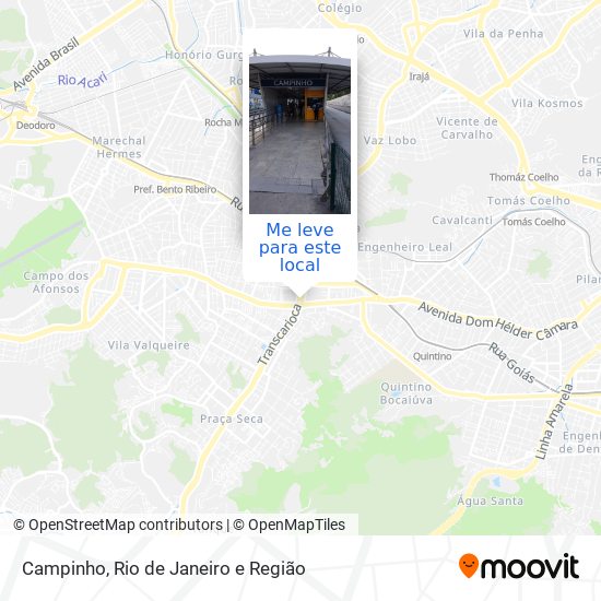 Campinho mapa