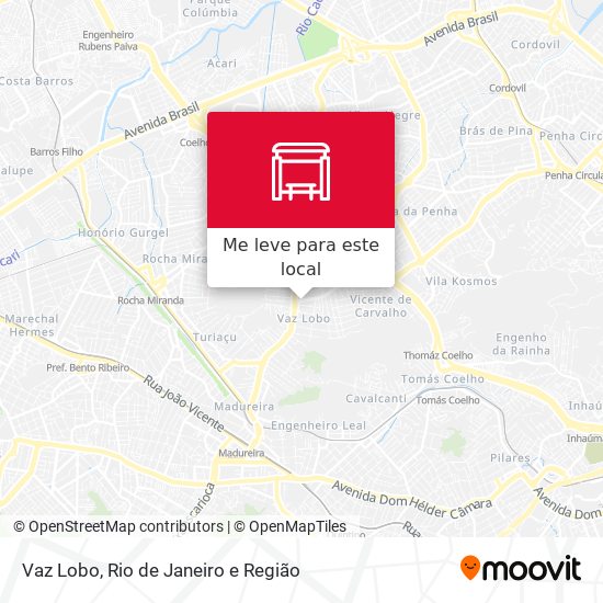 Vaz Lobo mapa
