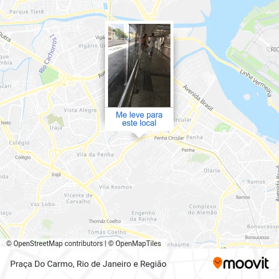 Praça Do Carmo mapa