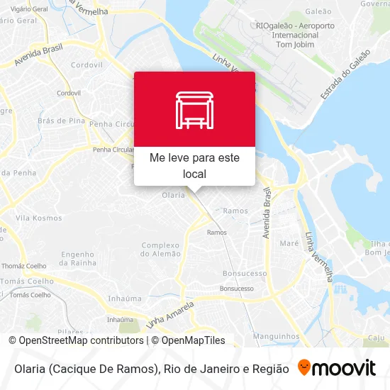 Olaria (Cacique De Ramos) mapa