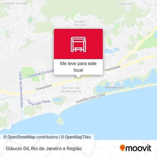 Gláucio Gil mapa