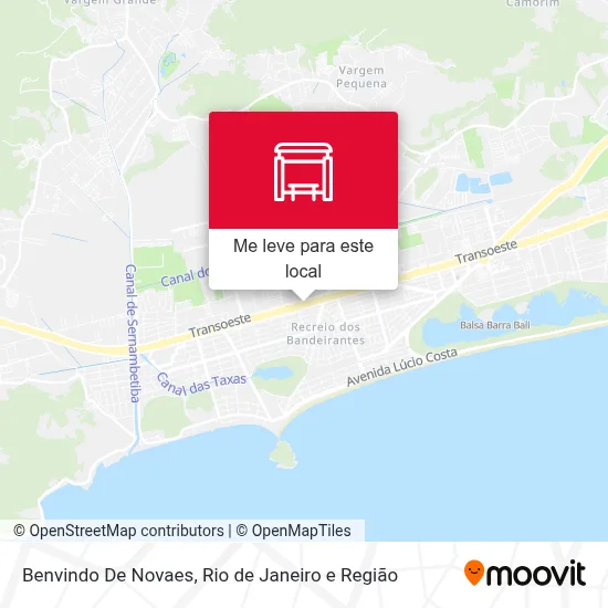 Benvindo De Novaes mapa