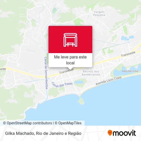 Gilka Machado mapa