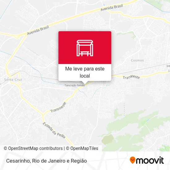 Cesarinho mapa