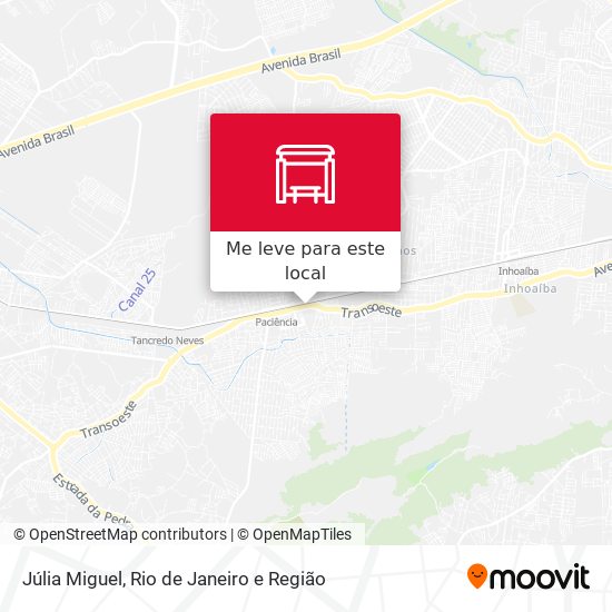 Júlia Miguel mapa