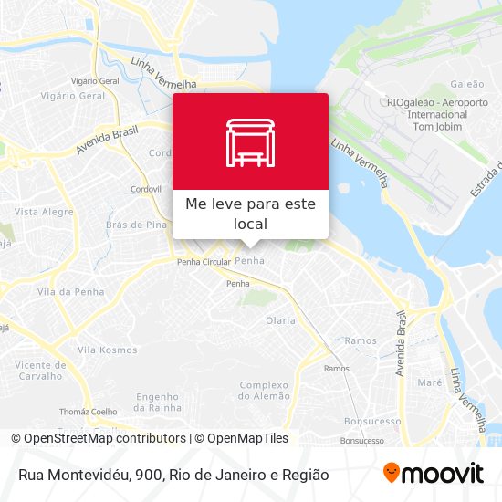 Rua Montevidéu, 900 mapa