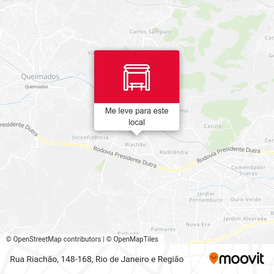 Rua Riachão, 148-168 mapa