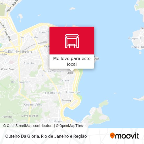 Outeiro Da Glória mapa