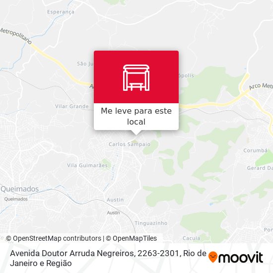 Avenida Doutor Arruda Negreiros, 2263-2301 mapa