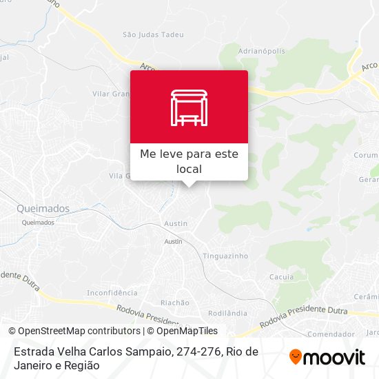 Estrada Velha Carlos Sampaio, 274-276 mapa