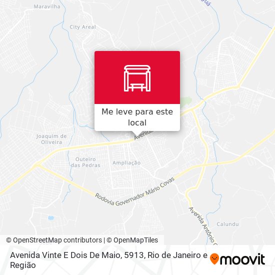 Avenida Vinte E Dois De Maio, 5913 mapa
