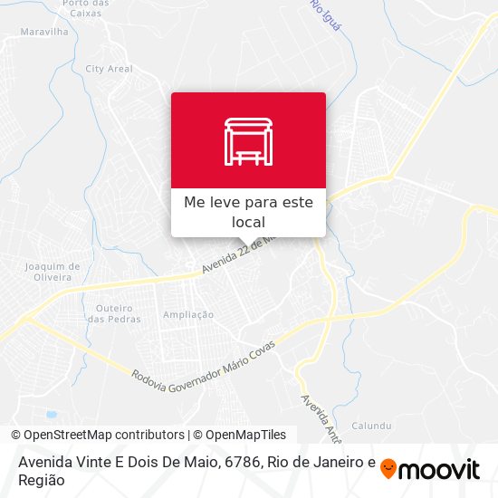 Avenida Vinte E Dois De Maio, 6786 mapa