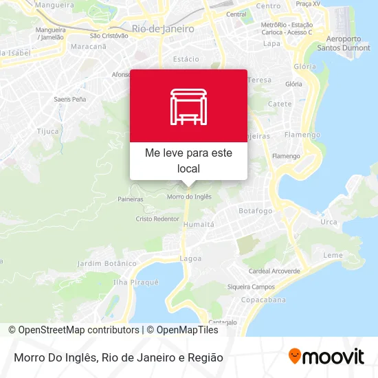 Morro Do Inglês mapa