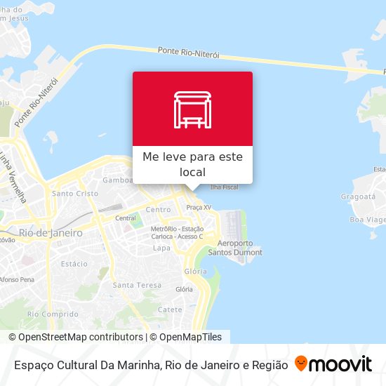 Espaço Cultural Da Marinha mapa