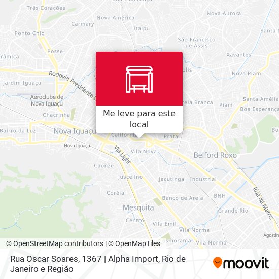 Rua Oscar Soares, 1367 | Alpha Import mapa