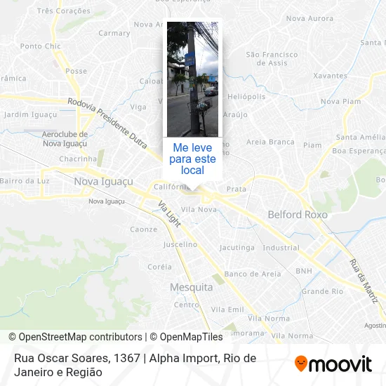 Rua Oscar Soares, 1367 | Alpha Import mapa