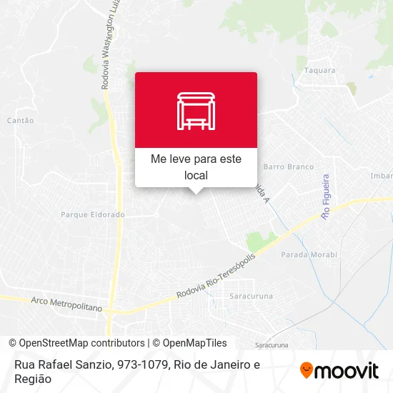 Rua Rafael Sanzio, 973-1079 mapa