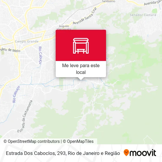 Estrada Dos Caboclos, 293 mapa