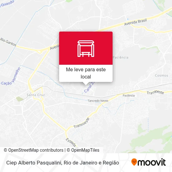 Ciep Alberto Pasqualini mapa