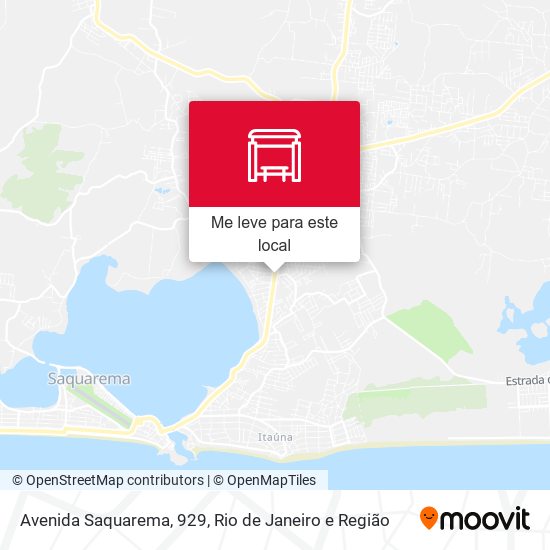 Avenida Saquarema, 929 mapa