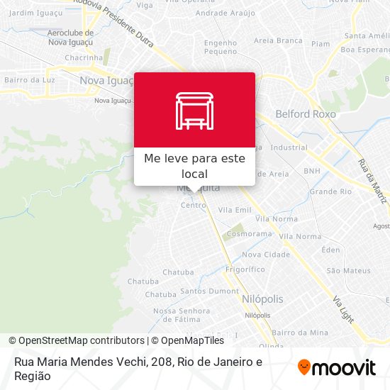 Rua Maria Mendes Vechi, 208 mapa