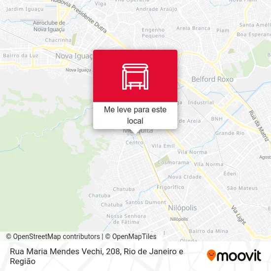 Rua Maria Mendes Vechi, 208 mapa