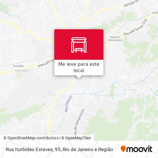Rua Iturbides Esteves, 95 mapa