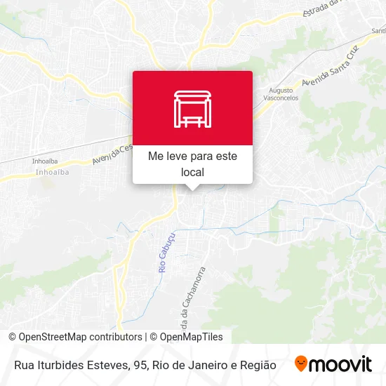 Rua Iturbides Esteves, 95 mapa