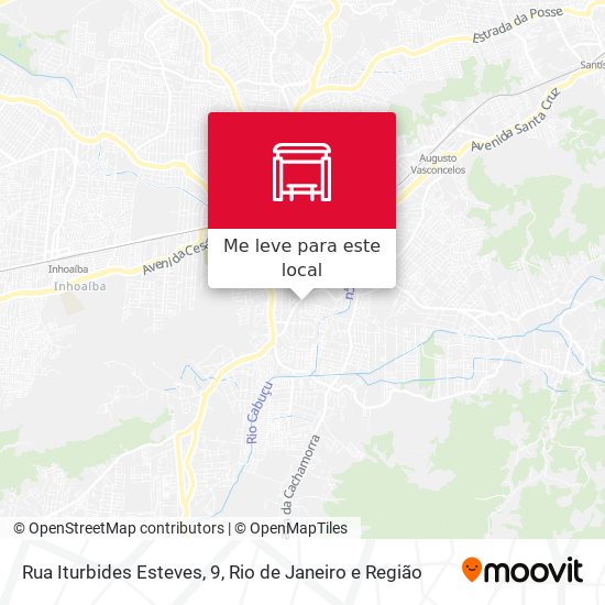Rua Iturbides Esteves, 9 mapa