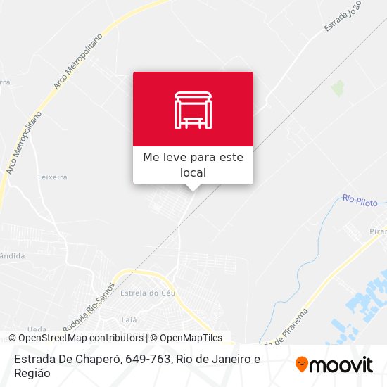 Estrada De Chaperó, 649-763 mapa