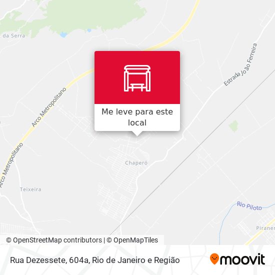 Rua Dezessete, 604a mapa