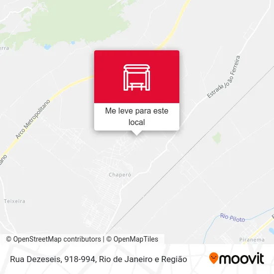 Rua Dezeseis, 918-994 mapa